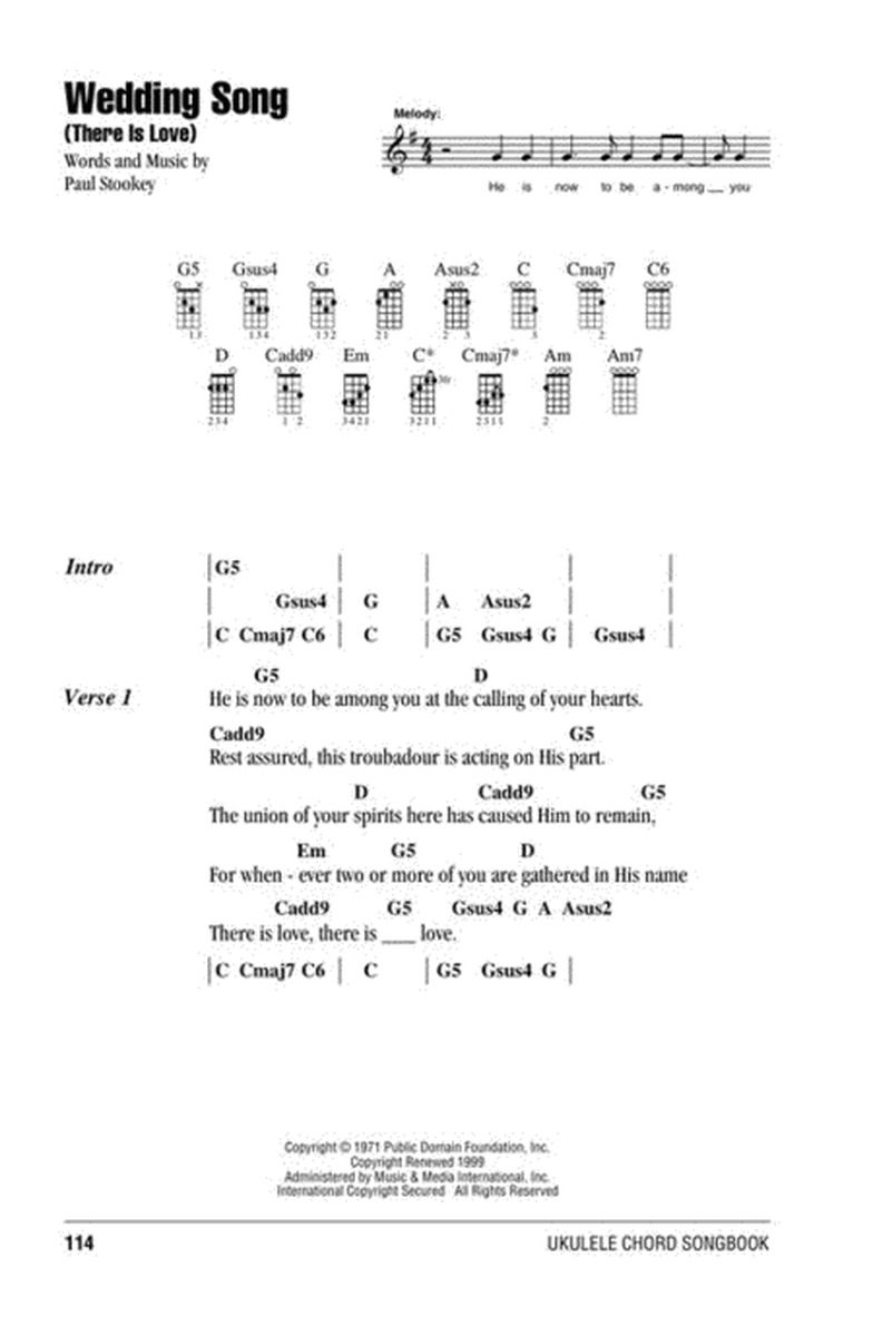 Peter, Paul & Mary – Ukulele Chord Songbook