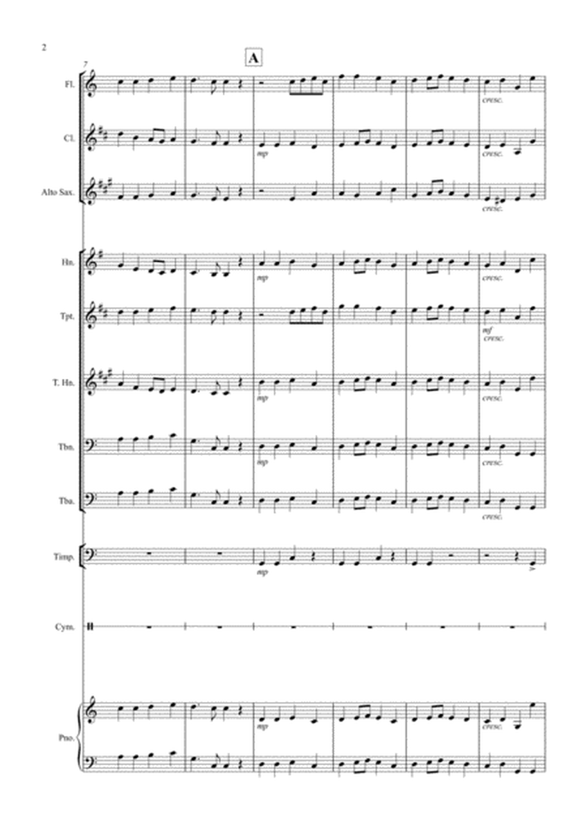 Ode To Joy for School Wind Band image number null