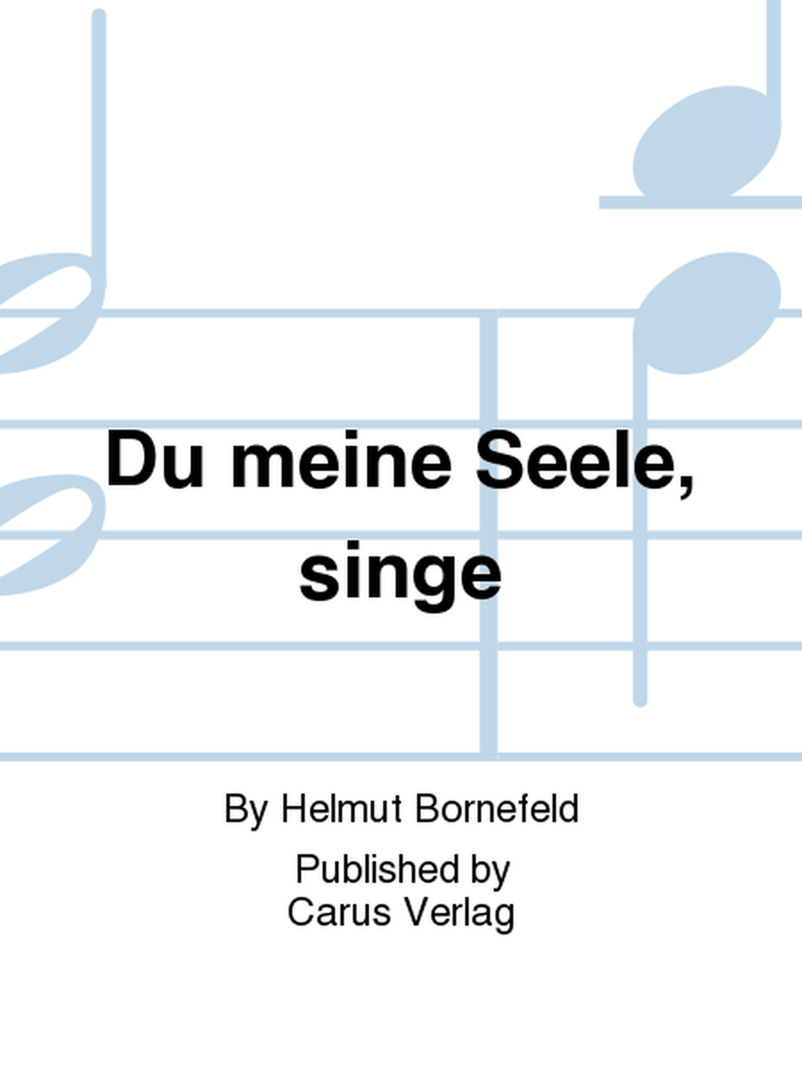 Du meine Seele, singe