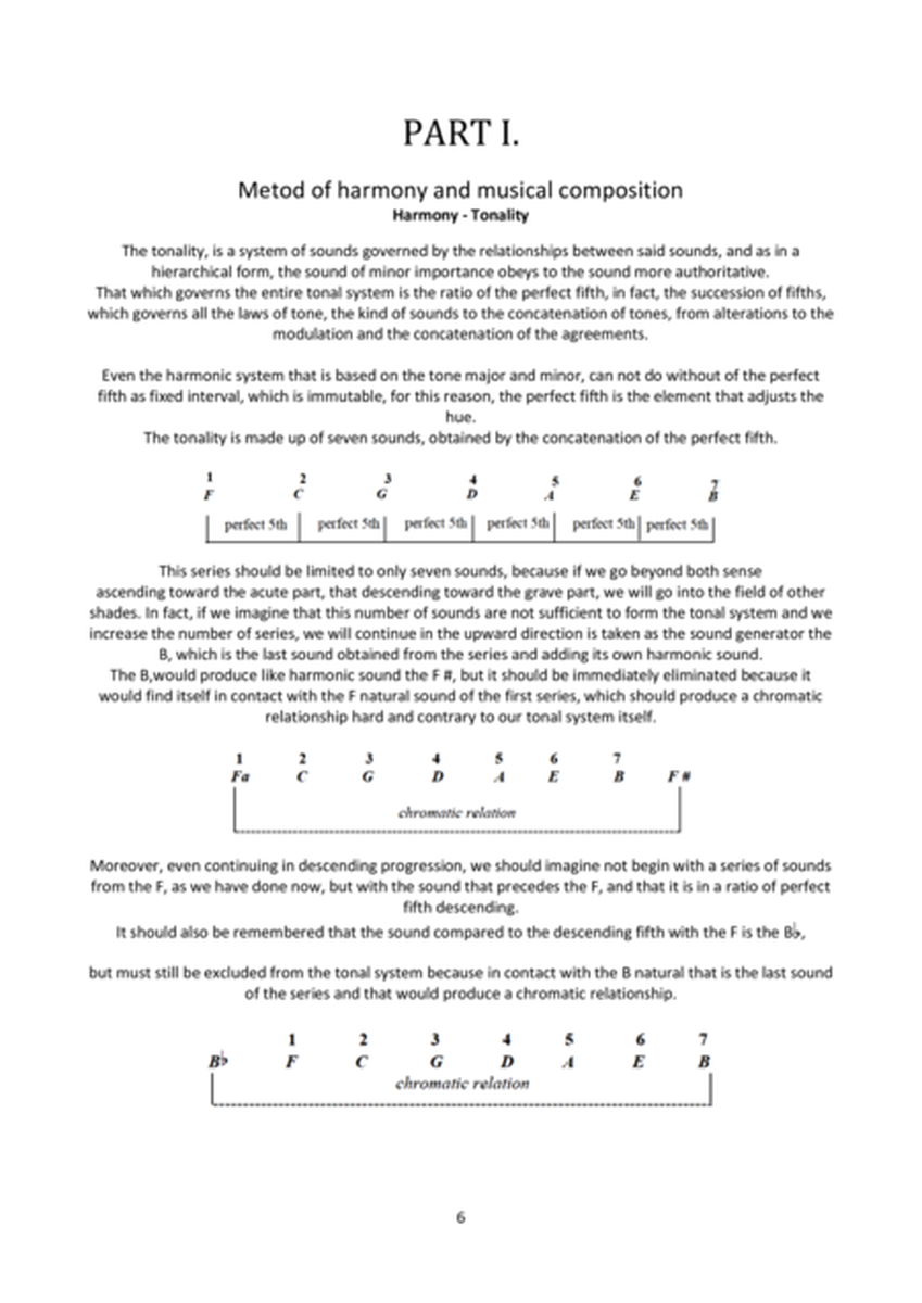 Advanced Method of Harmony and Musical Composition - PART 1