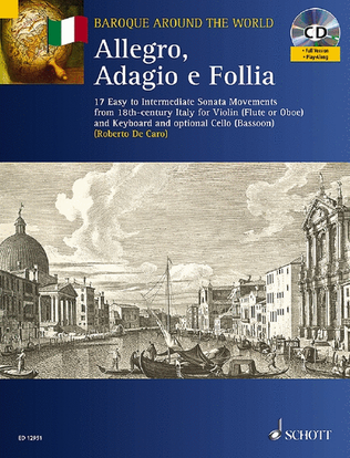 Book cover for Allegro, Adagio e Follia