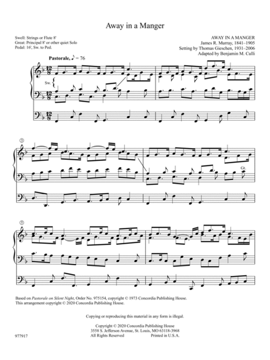 Hymn Tune Innovations: Seven Settings for the Church Year, Set 4 image number null