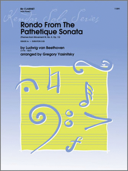 Rondo From The Pathetique Sonata (Themes From Movement III, No. 8, Op. 13)