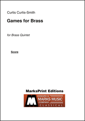 Book cover for Games for Brass