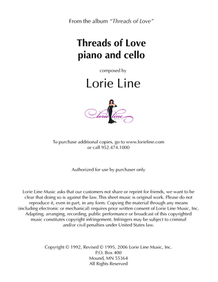 Book cover for Threads Of Love