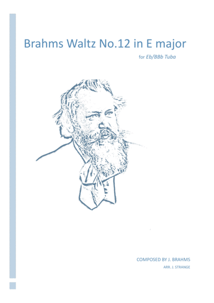 Brahms Waltz No.12 in E Major for unaccompanied Tuba image number null