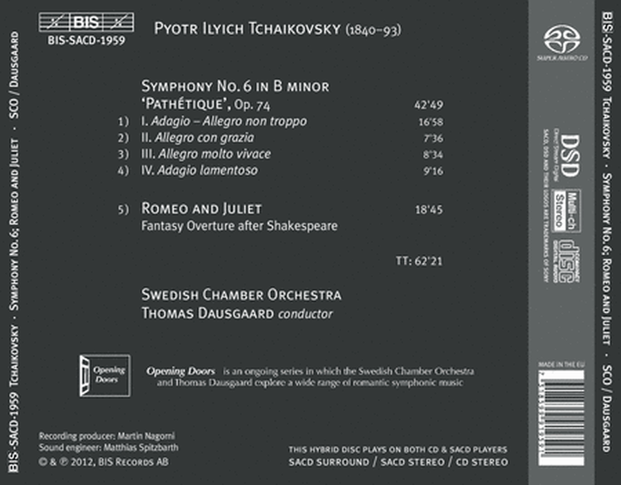 Symphony No. 6 Pathtique - Ro