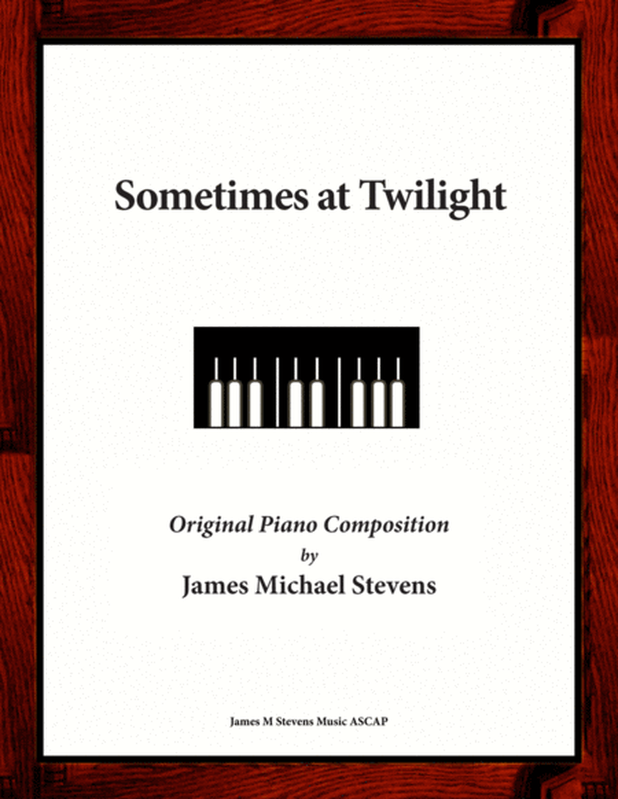 Sometimes at Twilight - Romantic Piano image number null