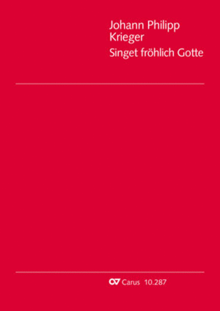 Singet frohlich Gotte