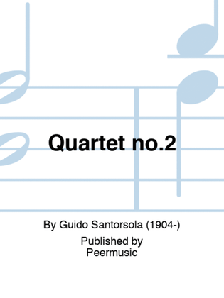 Book cover for Quartet no.2