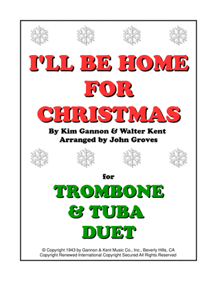 Book cover for I'll Be Home For Christmas