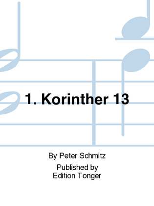 Book cover for 1. Korinther 13