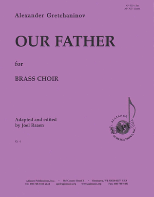 Book cover for Our Father - Br Choir