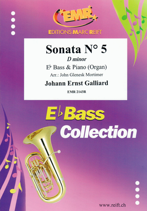 Book cover for Sonata No. 5 in D minor