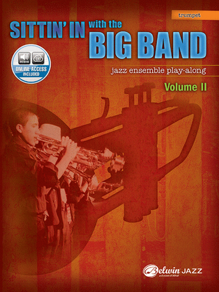 Book cover for Sittin' In with the Big Band, Volume 2