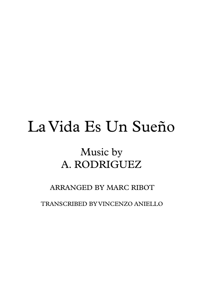 La vida es un sueño A. Rodriguez (Marc Ribot version)