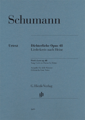 Book cover for Dichterliebe, Op. 48 (Poet's Love)