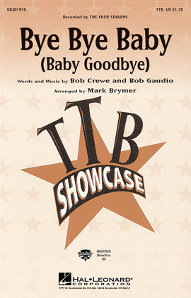 Book cover for Bye Bye Baby (Baby Goodbye)