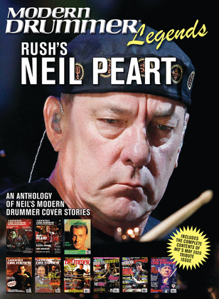 Book cover for Modern Drummer Legends: Rush's Neil Peart