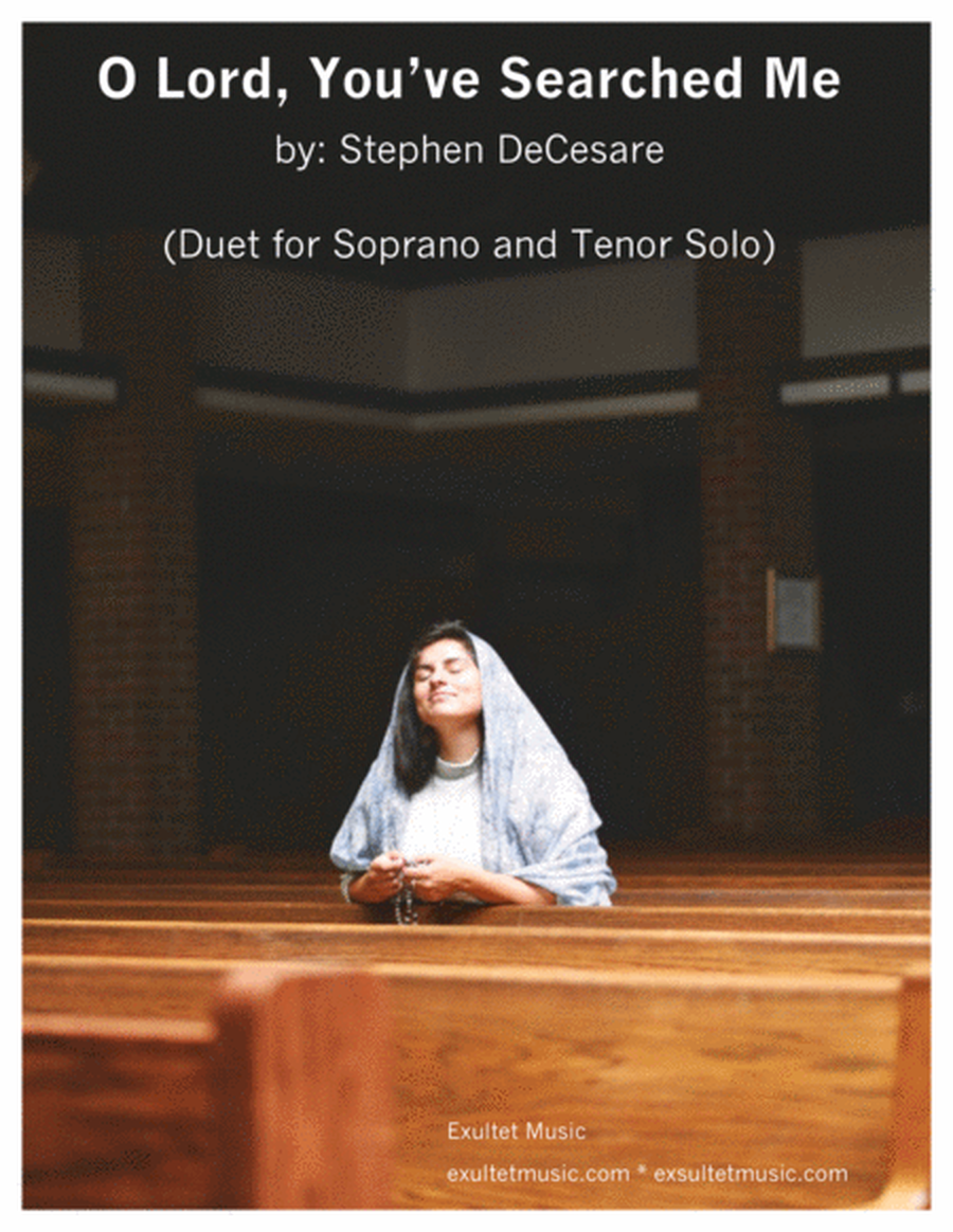 O Lord, You've Searched Me (Duet for Soprano and Tenor Solo) image number null