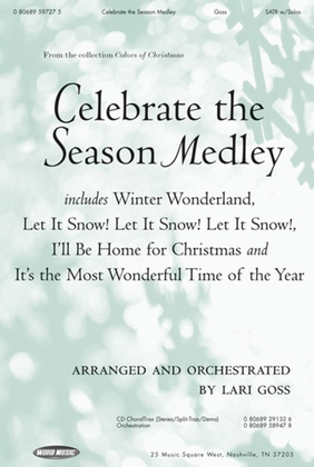 Book cover for Celebrate The Season Medley - Orchestration