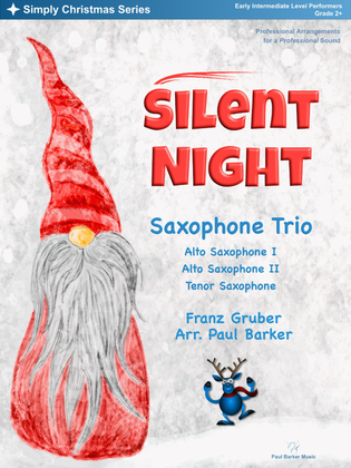 Book cover for Silent Night (Saxophone Trio)