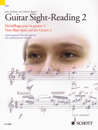 Book cover for Guitar Sight-Reading 2