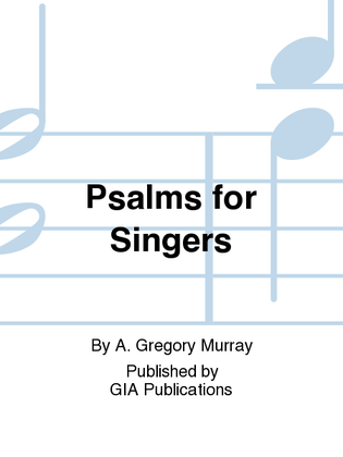 Book cover for Psalms for Singers