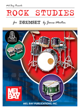 Book cover for Rock Studies For Drumset