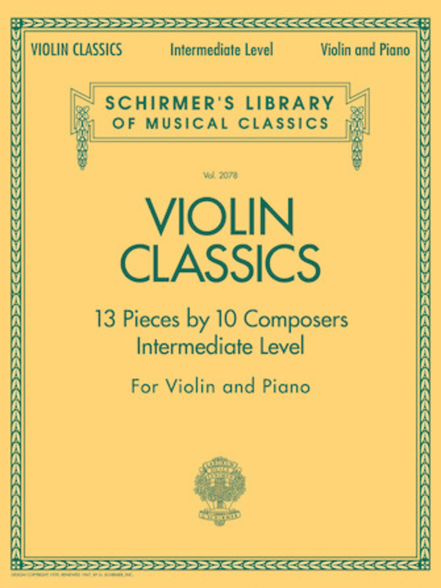 Violin Classics (Piano / Violin)