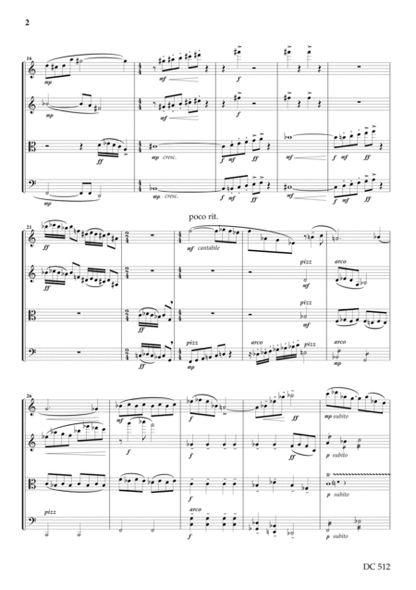 String Quartet No. 6 (Lochrian) (score) image number null