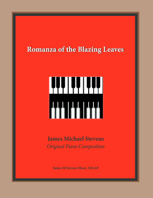 Book cover for Romanza of the Blazing Leaves
