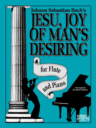 Book cover for Jesu, Joy Of Man's Desiring for Flute and Piano