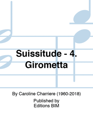 Book cover for Suissitude - 4. Girometta