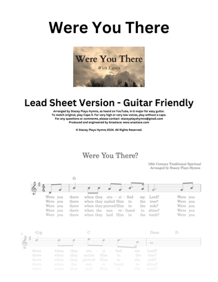 Were You There When They Crucified My Lord? [Guitar Chord Version]
