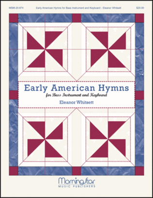 Early American Hymns for Bass Instrument and Keyboard