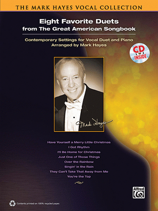 Book cover for The Mark Hayes Vocal Collection -- Eight Favorite Duets from the Great American Songbook