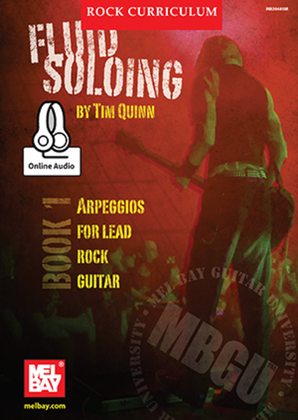 Book cover for MBGU Rock Curriculum: Fluid Soloing, Book 1