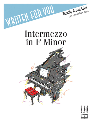 Book cover for Intermezzo in F Minor