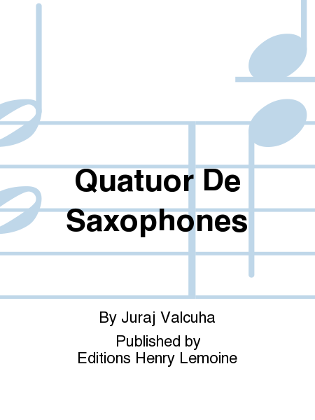 Quatuor De Saxophones
