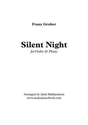Book cover for Silent Night - Violin & Piano