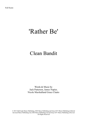 Book cover for Rather Be