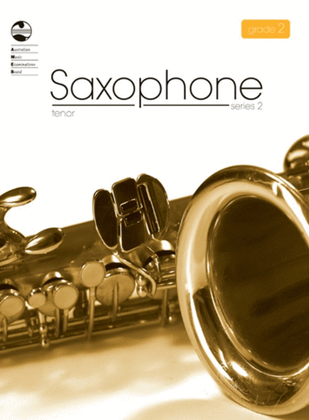 Book cover for Tenor Saxophone Grade 2 Series 2 AMEB