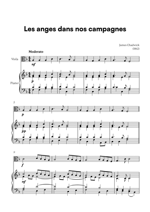 Les anges dans nos campagnes (for Viola and Piano)