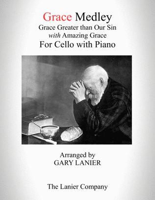 Book cover for GRACE MEDLEY (for Cello with Piano - Instrument Part included)