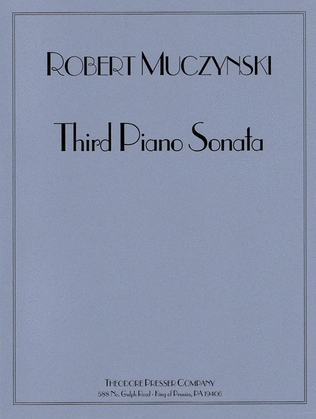 Book cover for Third Piano Sonata