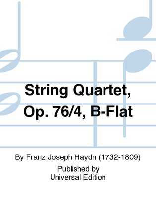 Book cover for String Quartet, Op. 76/4, Bfl