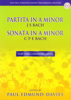 Book cover for Partita in A minor and Sonata in A minor
