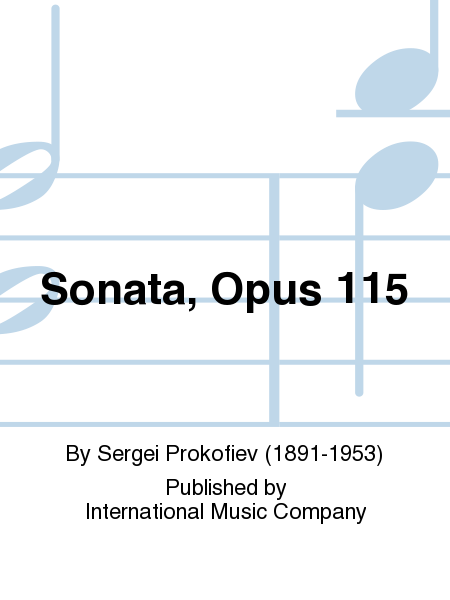 Sonata, Op. 115 (GINGOLD)