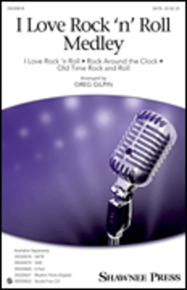 Book cover for I Love Rock 'n' Roll Medley